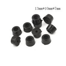 Rutschfeste Gummifüße für Möbel, 10 Stück, 13 x 10 x 7 mm