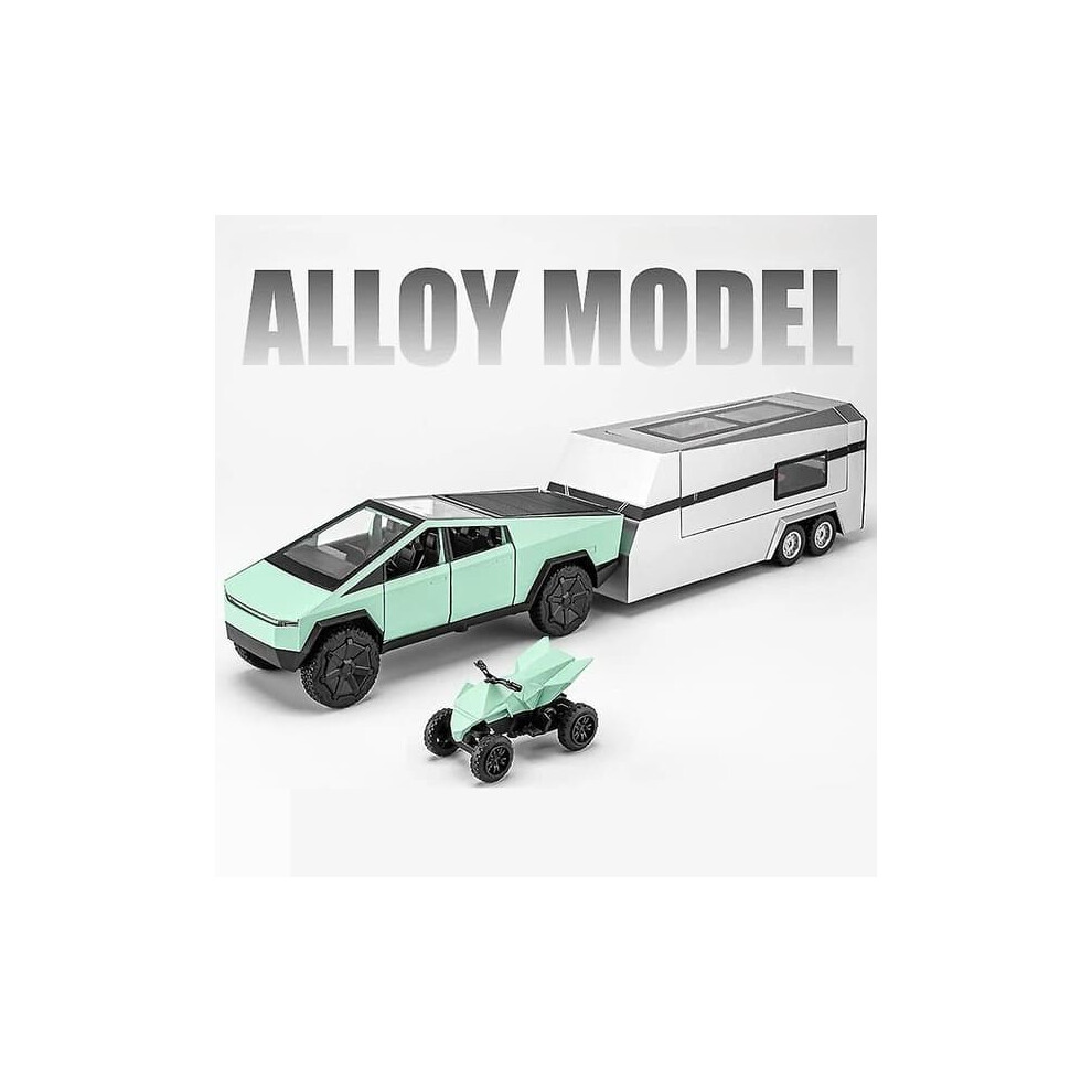 Tesla Cybertruck diecast toy 1/32 scale with sound and