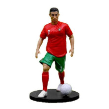 st nya fotbollsstjärnor FIFA C.Ronaldo Messi Mbappé modelldockor tecknade söta actionfigurer biltillbehör fotbollsfans presenter-Perfect4