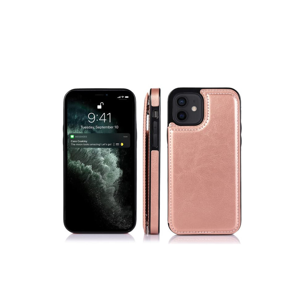 Nkobee Iphone 12 Mini Case With Card Slot Rose Gold 962029591276