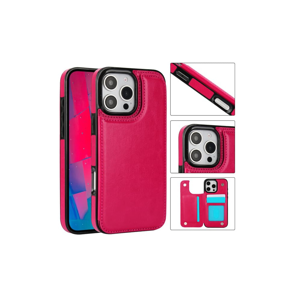 Iphone 16 Pro Case With Wallet Slot Pink 962029579687