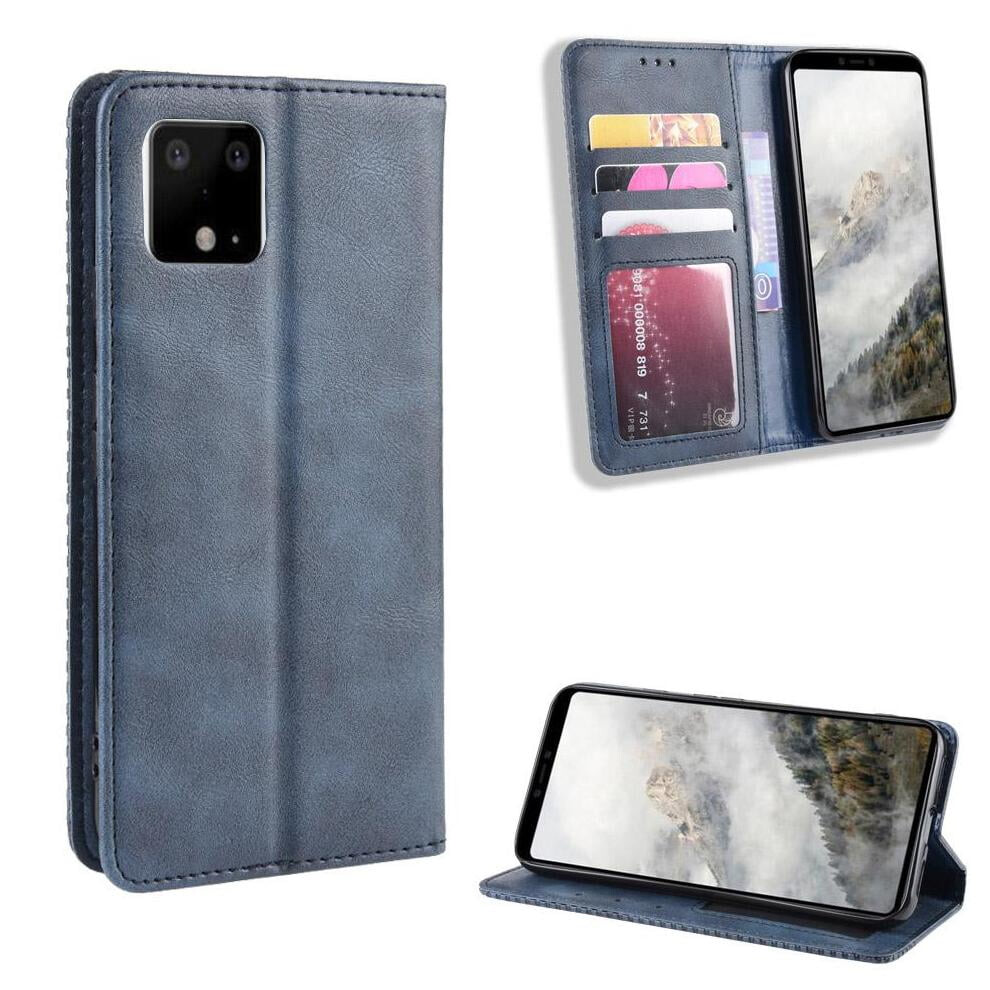 Google Pixel 4 Pu Leather Wallet Case With Magnetic Closure 971050054537