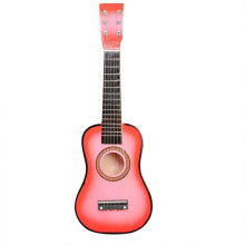 Kids Guitar Musical Toy with 6 Strings Pink