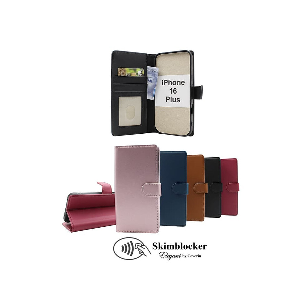 Skimblocker Iphone 16 Plus Wallet Case Happy Cherry 962029579359