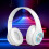 Jacenvly Bluetooth headphones wireless foldable with LED 4