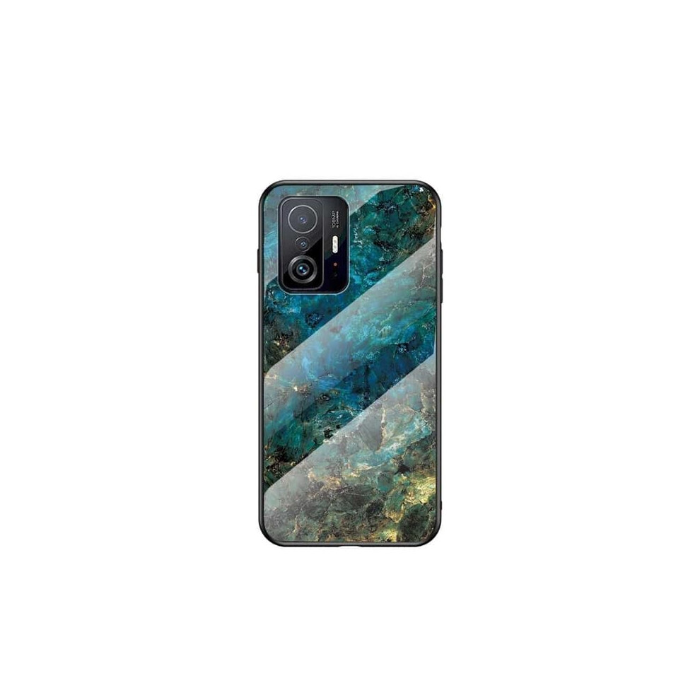 Xiaomi Mi 11T 11T Pro Marble Case 9H Tempered Glass Back 962029567134