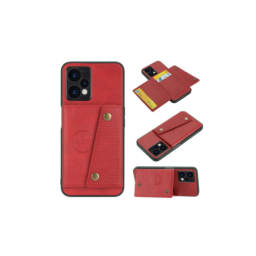 Oneplus Nord Ce 2 Lite 5G Case With Card Holder Red 962029591825