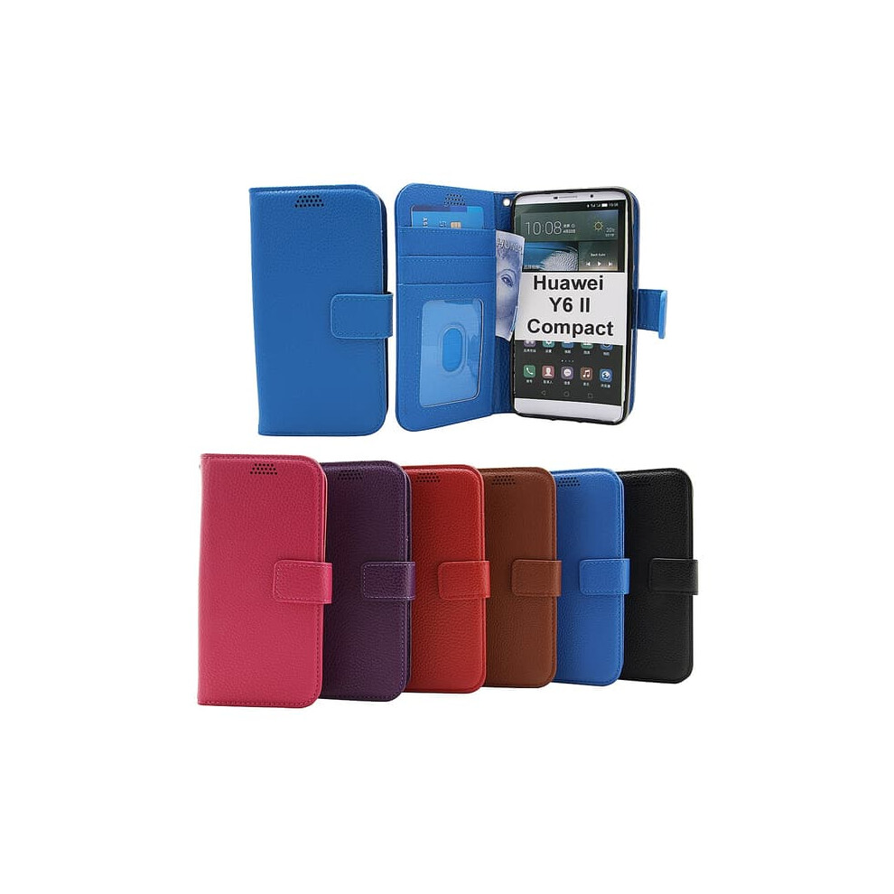 Huawei Y6 Ii Compact (Lyo-L21) Stand Wallet Purple 962029571698
