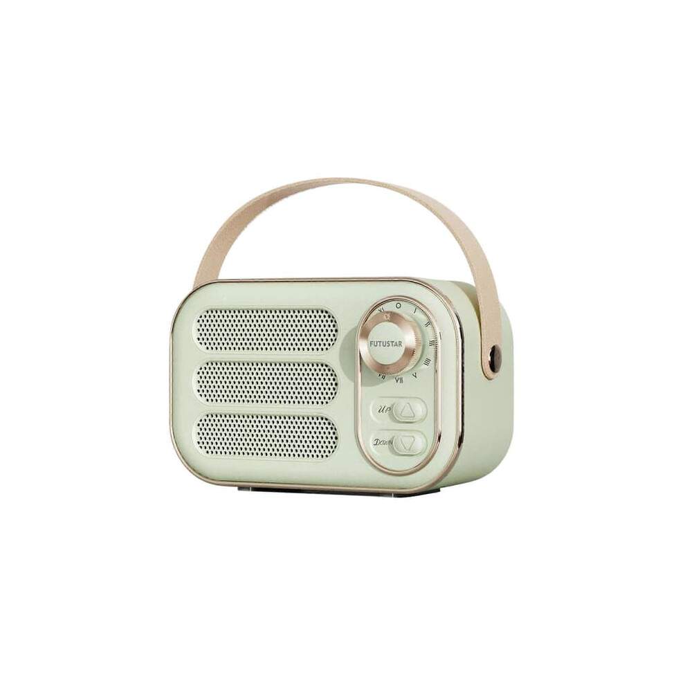 Portable Fm Bluetooth Speaker With Usb/Tf/Aux Green 962029264507