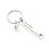 Keychain with AZ initials 26 letters 1