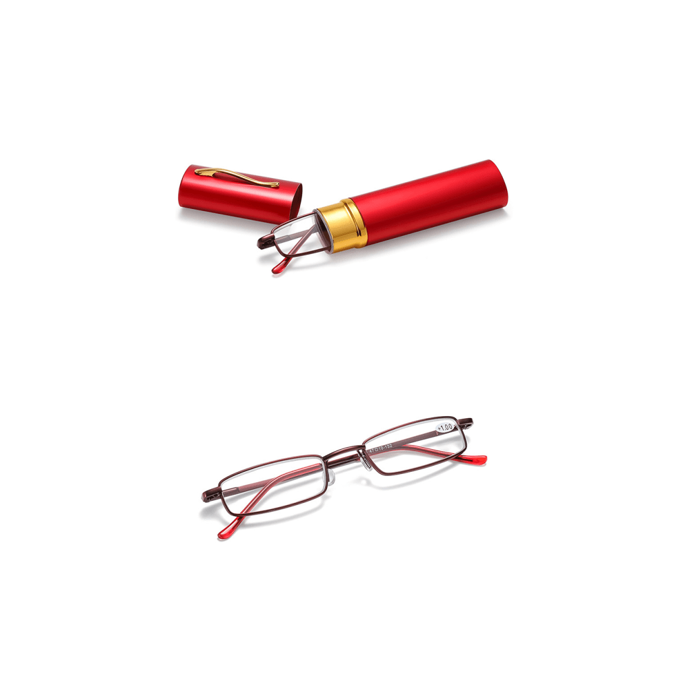 Reading Glasses Frame +3.5 Diopter Gold 962029244462
