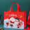 Sacolas de presente de Natal reutilizáveis, 17 x 32 x 25 cm 3