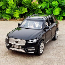 Volvo XC90 SUV toy car metal 1:32 with sound and light