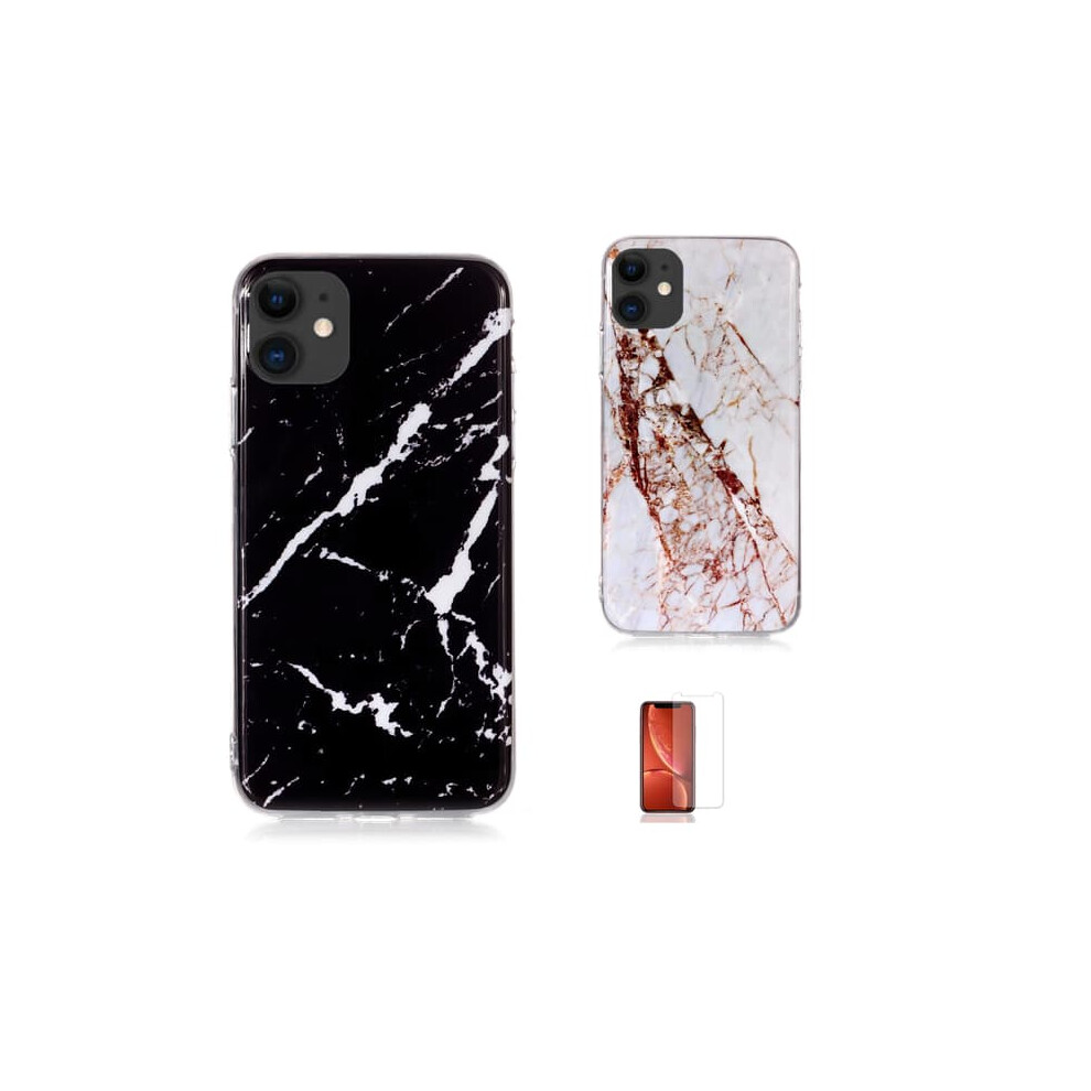 Marble Iphone 11 Case White 962029245636