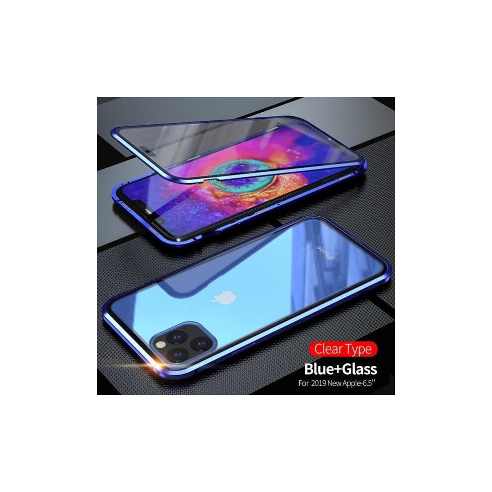 Iphone 11 Pro Max Double Magnet Case Blue 962029264132