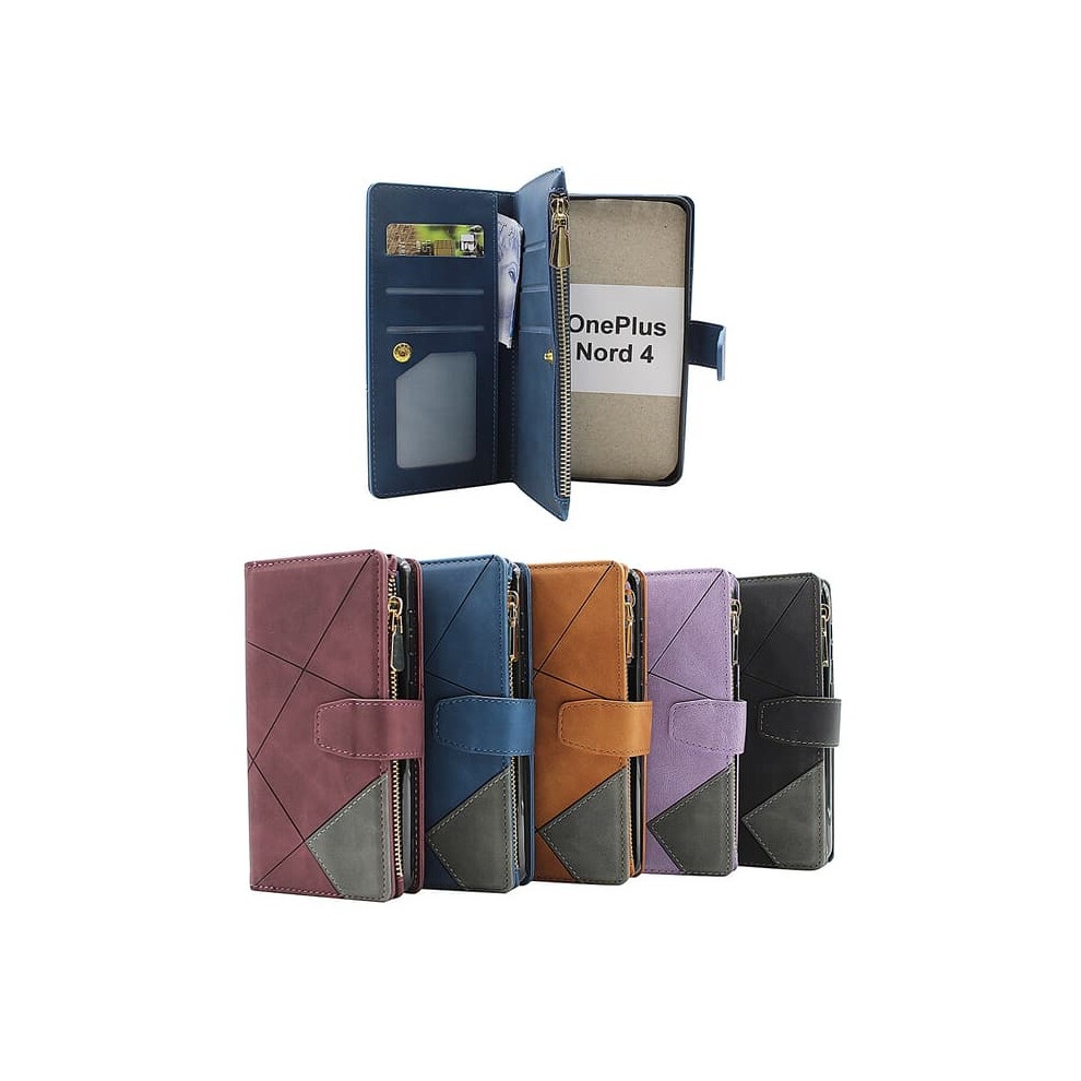 Xl Luxury Wallet Case For Oneplus Nord 4 5G Brown 962029580584