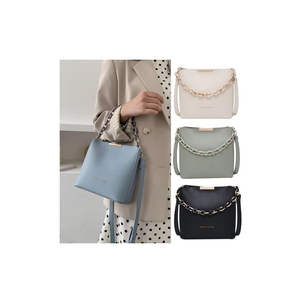 Women's Messenger Crossbody Handbag White 962029264675