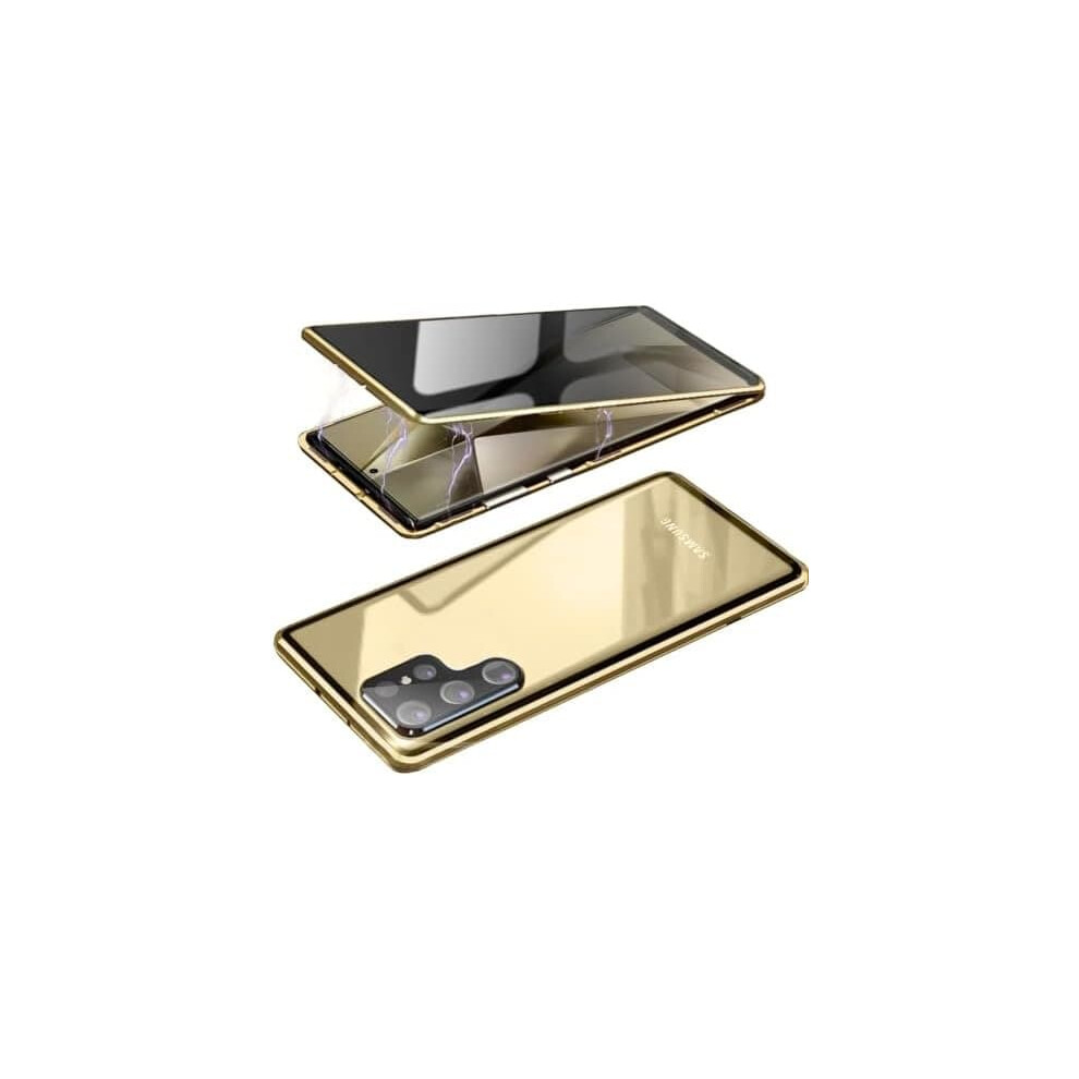 Privacy Screen Protector For Samsung S24 Ultra Gold 962029576419