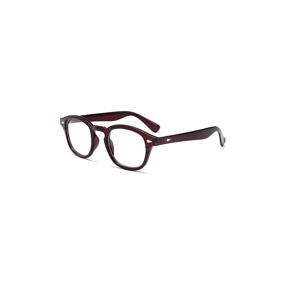 Vintage Johnny Depp Style Round Sunglasses Clear Tinted Lens 962029264880