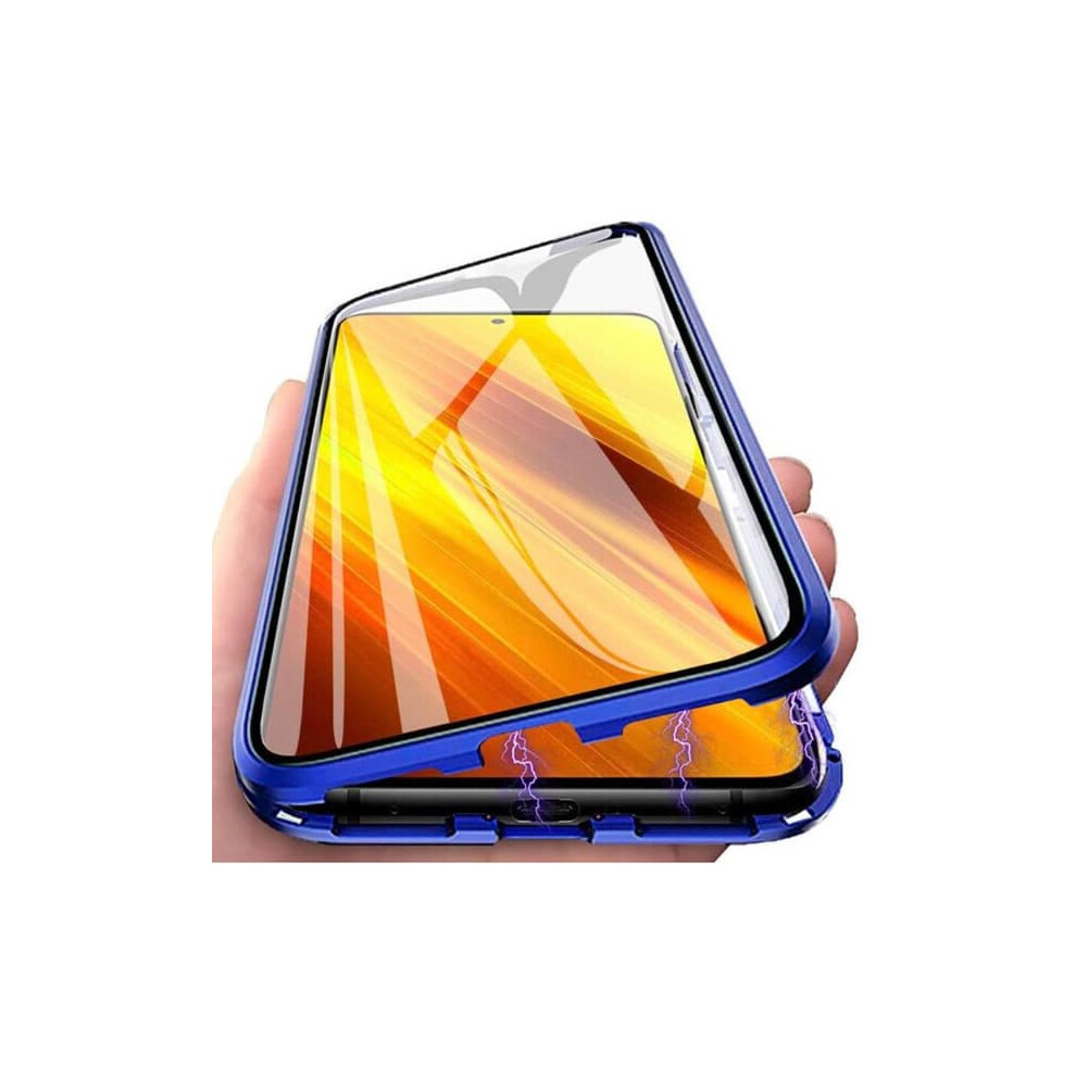 Magnetic Double-Sided Case For Samsung Galaxy S23 Ultra Blue 962029582175