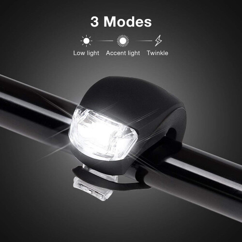 LED bicycle light super bright waterproof 3 modes 2