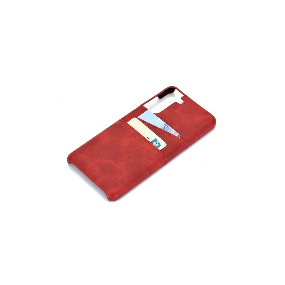 Smooth Case With Card Slot For Samsung Galaxy S23 Red 962029573449