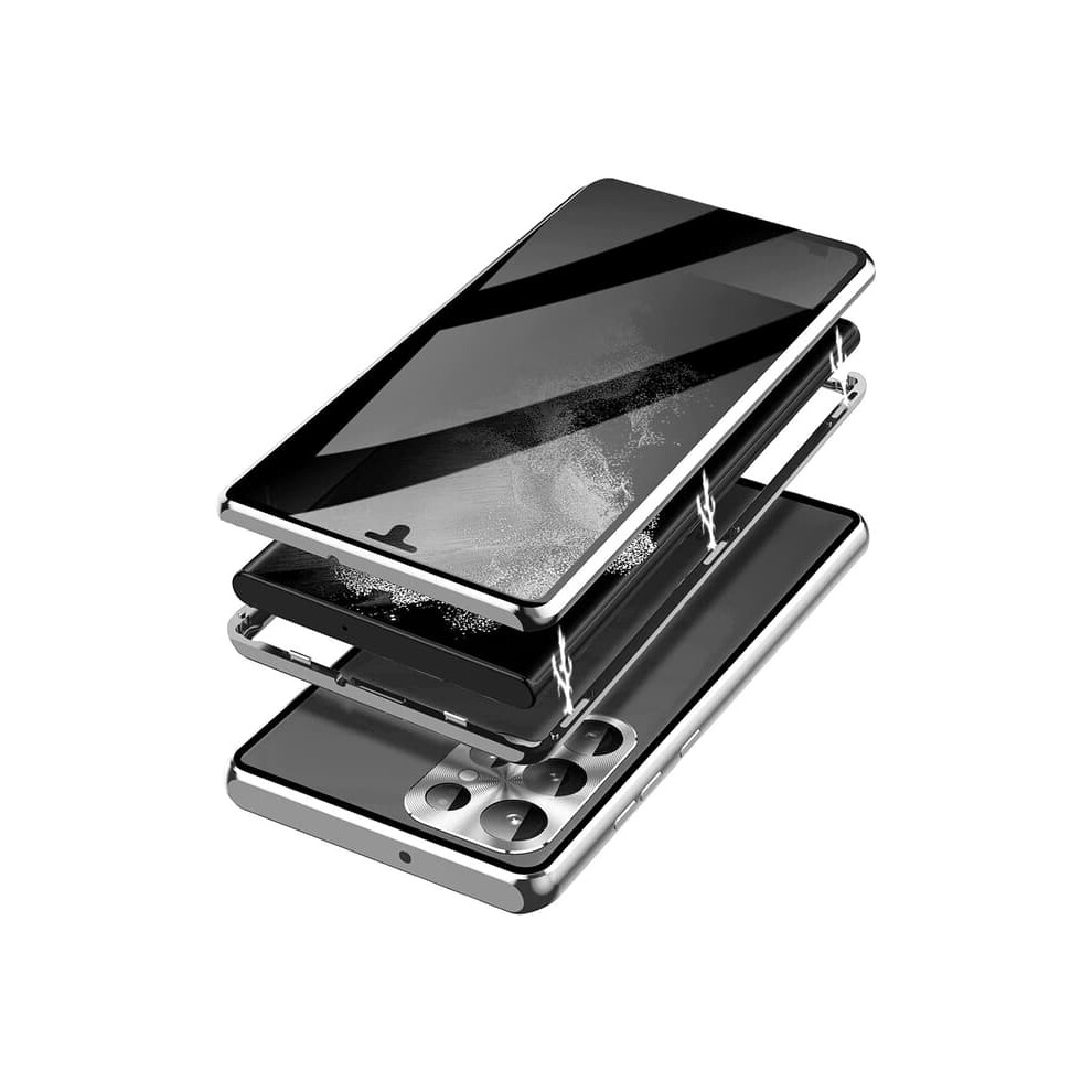 Privacy Double Case For Samsung S23 Silver 962029573197