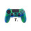 Cover/protezione in silicone per controller PS4 - Camouflage multicolore 7. Blu/Verde 2