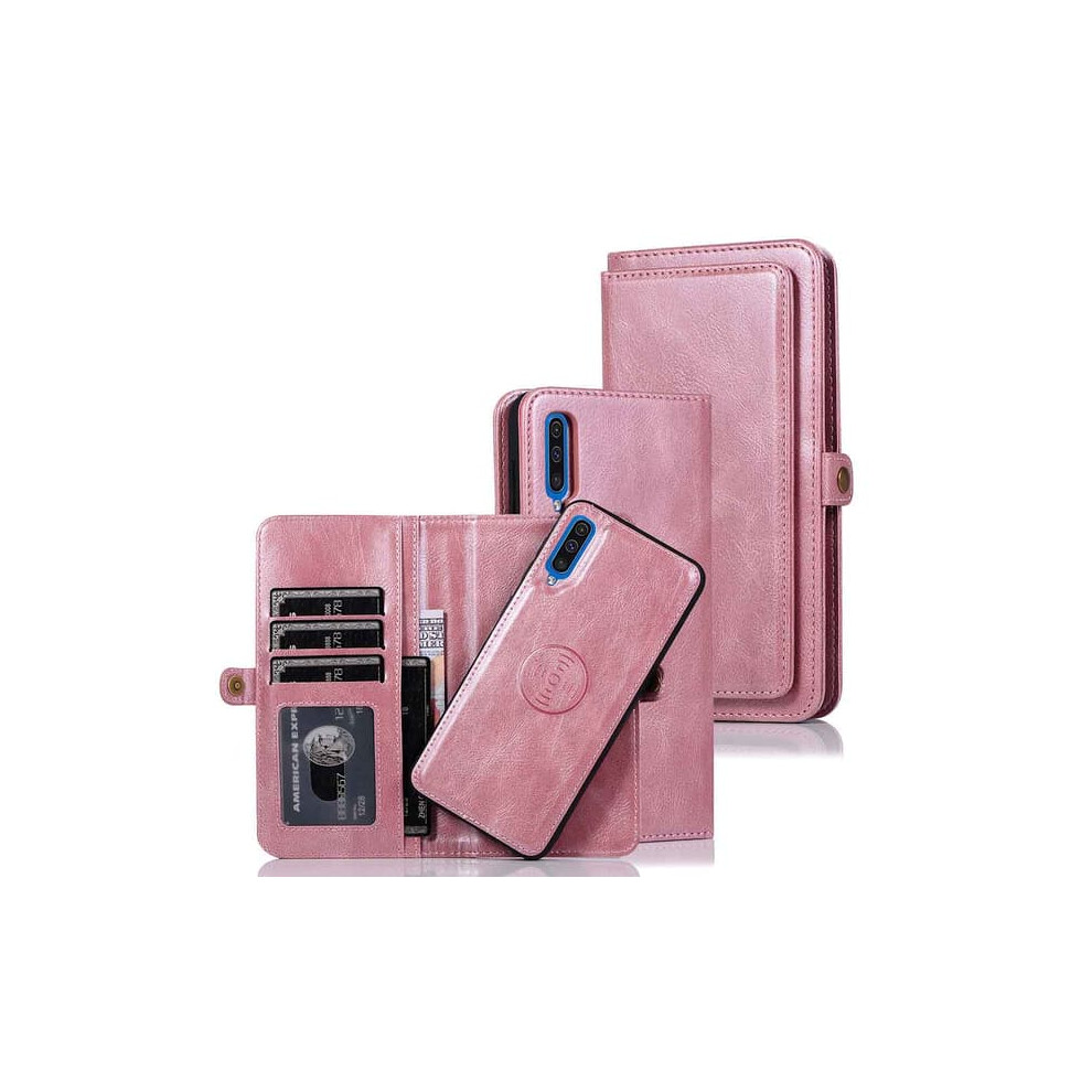 Samsung Galaxy A50 Double Wallet Case Rose Gold 962029583370
