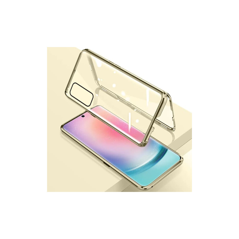 Samsung Galaxy A55 5G Magnetic Double-Sided Case Gold 962029585169