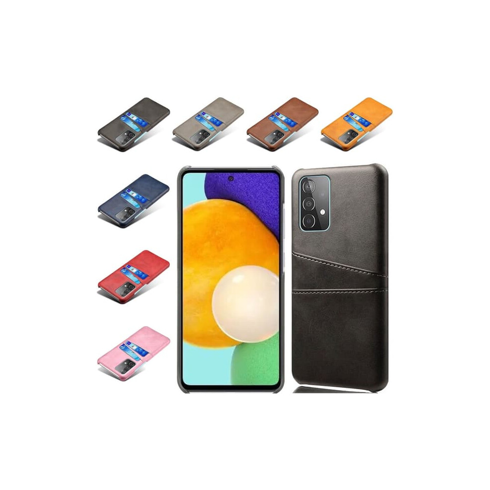 Card Holder Case For Samsung Galaxy A53 5G Blue 962029584582