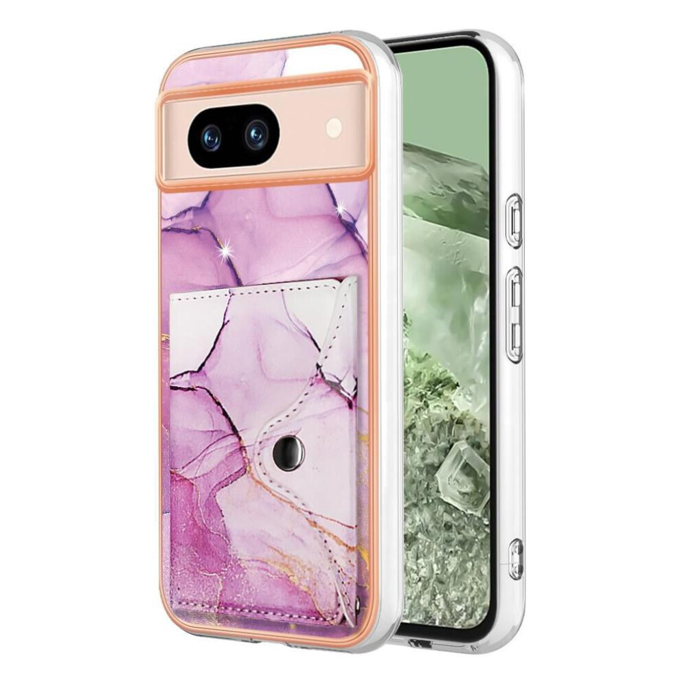 Google Pixel 8A Case Slim Wallet Tpu Bumper With Card Slots 971050053202