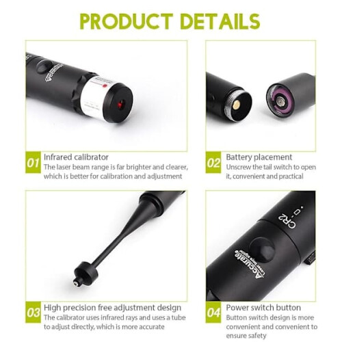 Boresighter Kit Adjustable Universal Hunting Tool 1 Pack 2