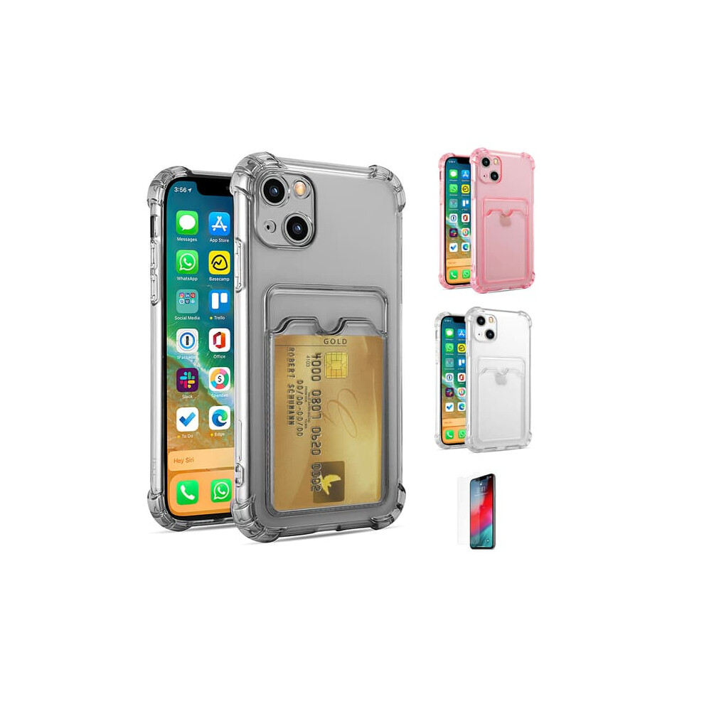 Iphone 15 Case With Card Slot Pink 962029575863