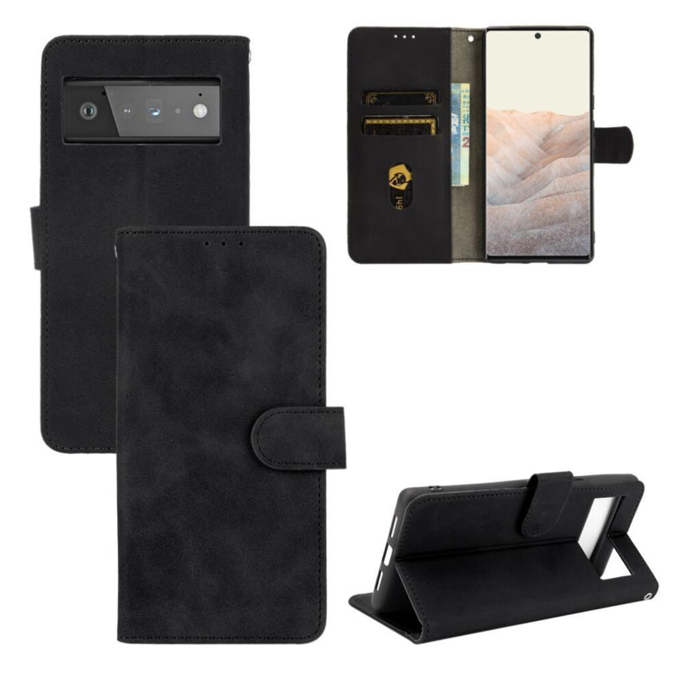 Google Pixel 6 Pro Leather Folio Case With Card Holder And 971050053592