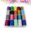 Embroidery thread for machine and hand quilting metallic 3