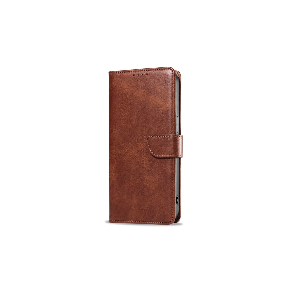 Iphone 15 Pro Wallet Case Leather Brown 962029574163