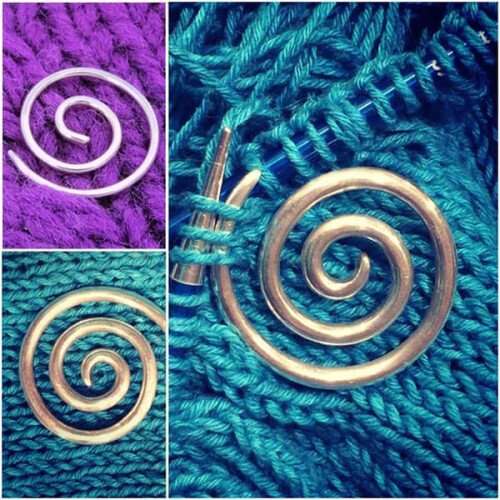 Stainless Steel Spiral Cable Sweater Needle 1 Piece 1