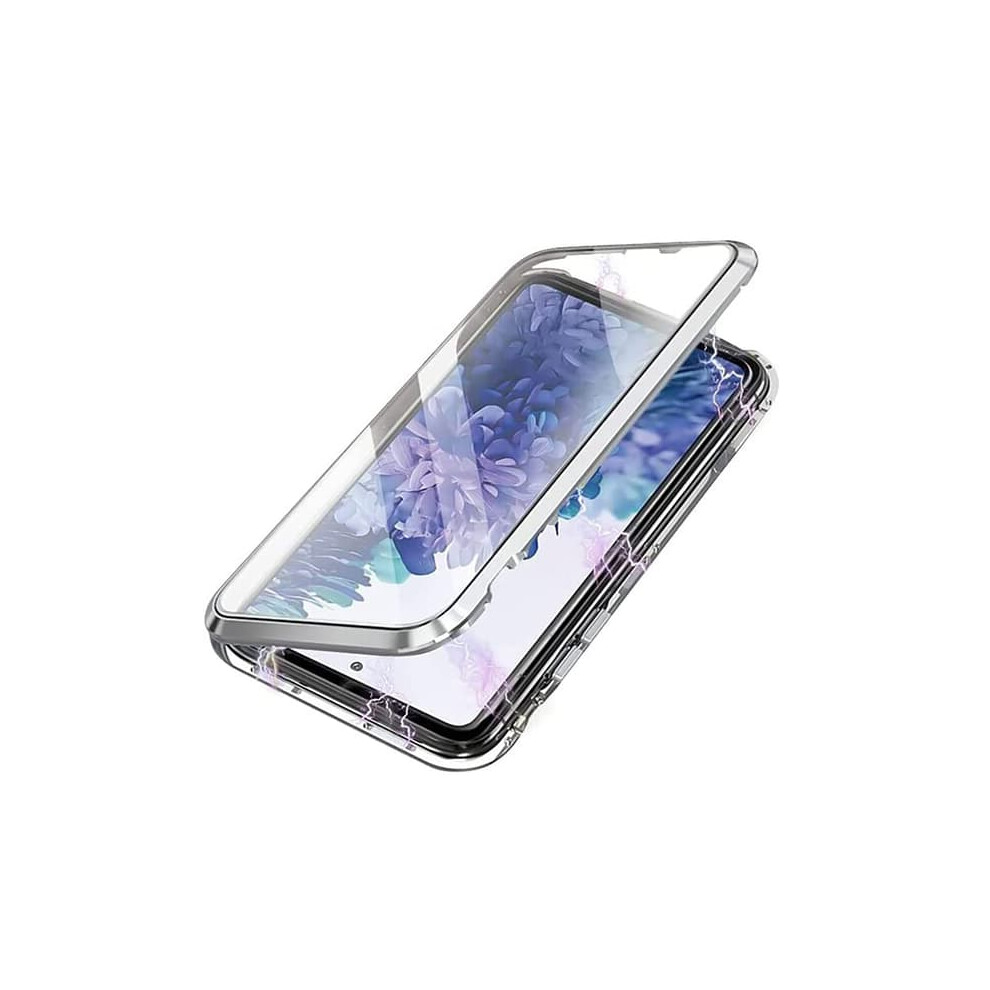Samsung Galaxy A55 5G Magnetic Double-Sided Case Silver 962029585213