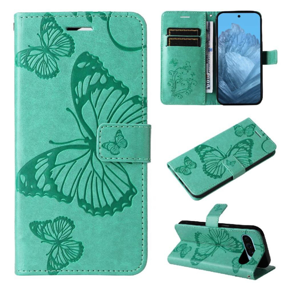 Google Pixel 9 5G Flip Case With Kickstand, Shockproof, Pu 971050054100