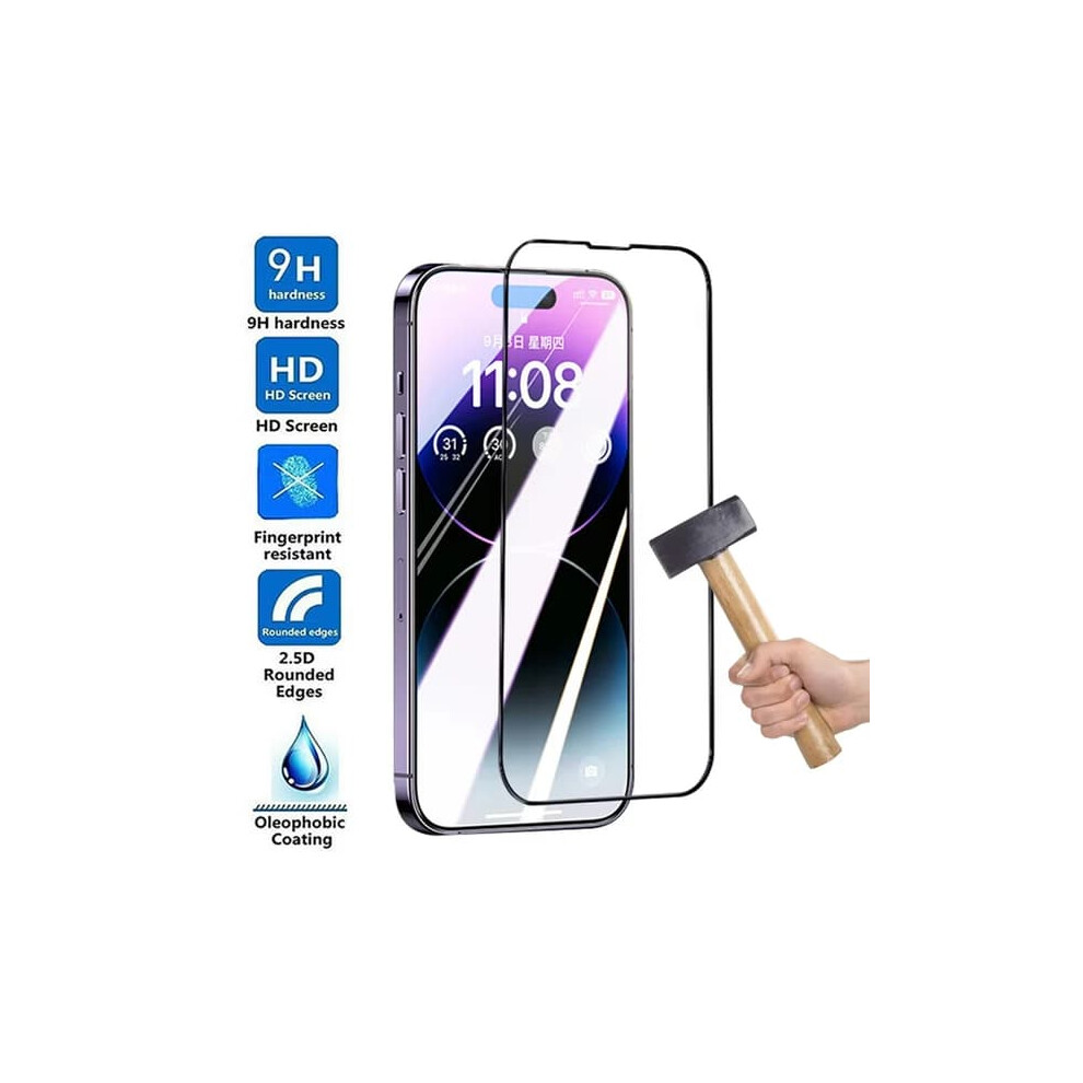 9H Tempered Glass Screen Protector For Iphone 16 To Iphone 7 962029248545