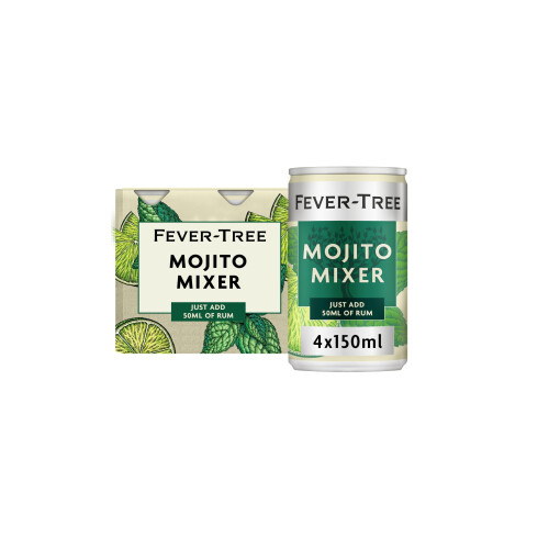 Fever-Tree Classic Mojito Cocktail Mixer 4x150ml