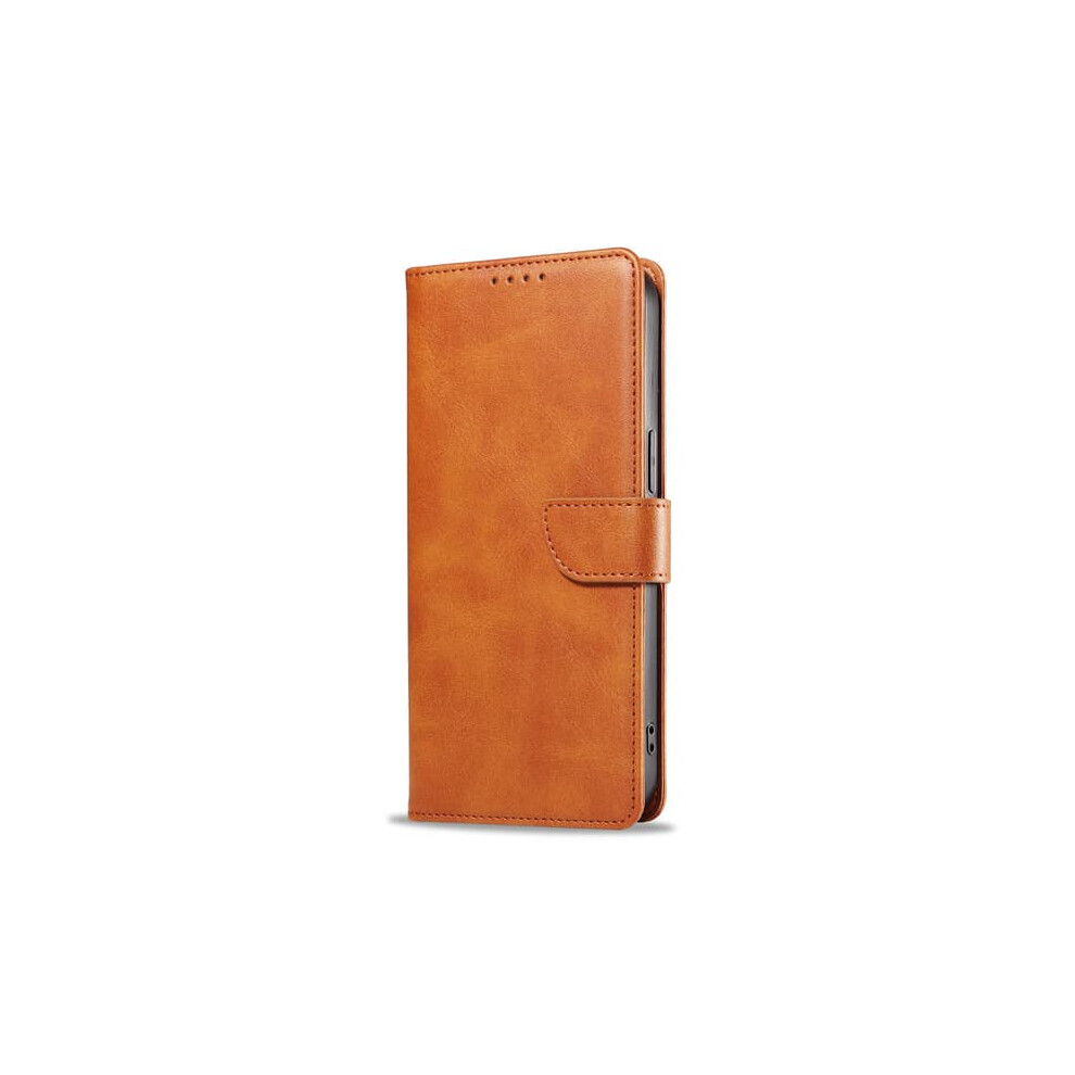Iphone 15 Pro Wallet Case Leather Khaki 962029574309
