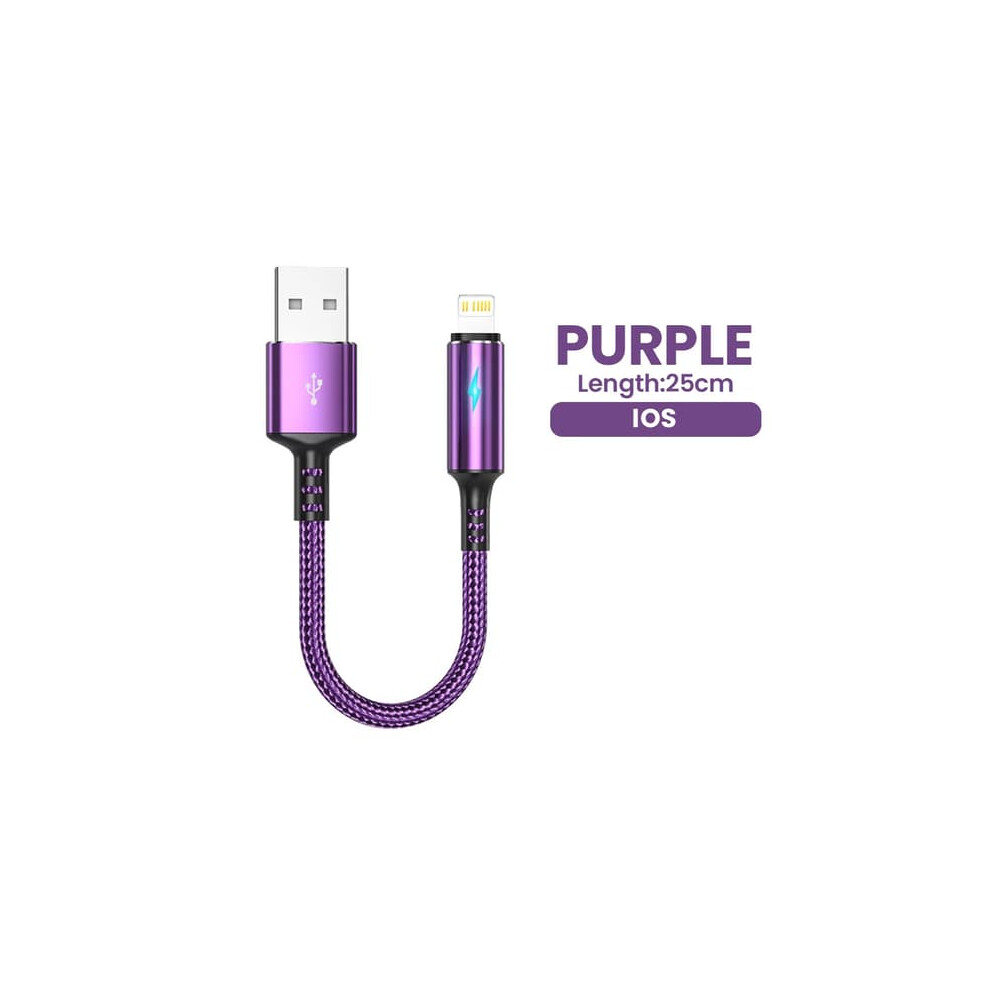 Usb-C To Micro Usb Cable 0.25M Purple 962029575986