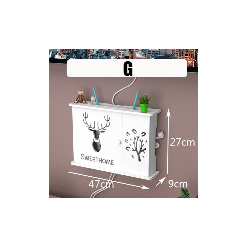 Wireless Wifi Router Shelf Storage Box 1 Pack 962029571834