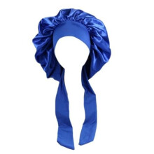 Silk Bonnet for Natural Curly Hair Navy 1 Pack