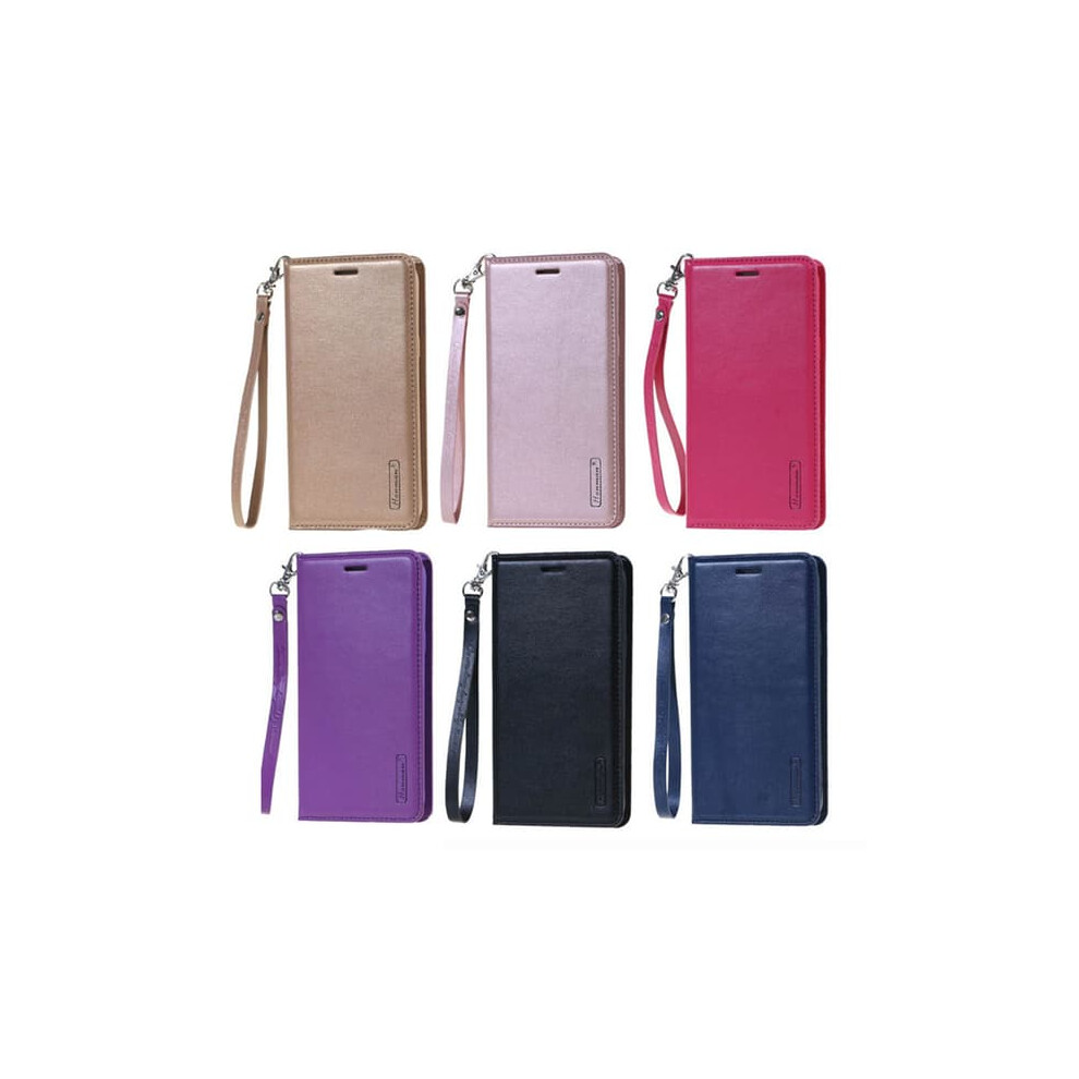 Hanman Wallet Case For Samsung Galaxy S23 Navy Blue 962029572107