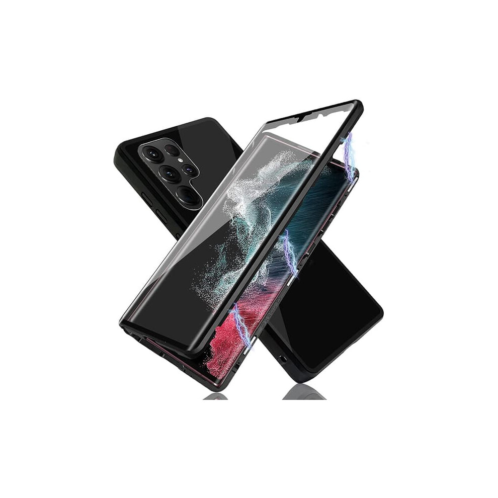 Samsung Galaxy S23 Ultra Magnetic Double-Sided Case Black 962029577935
