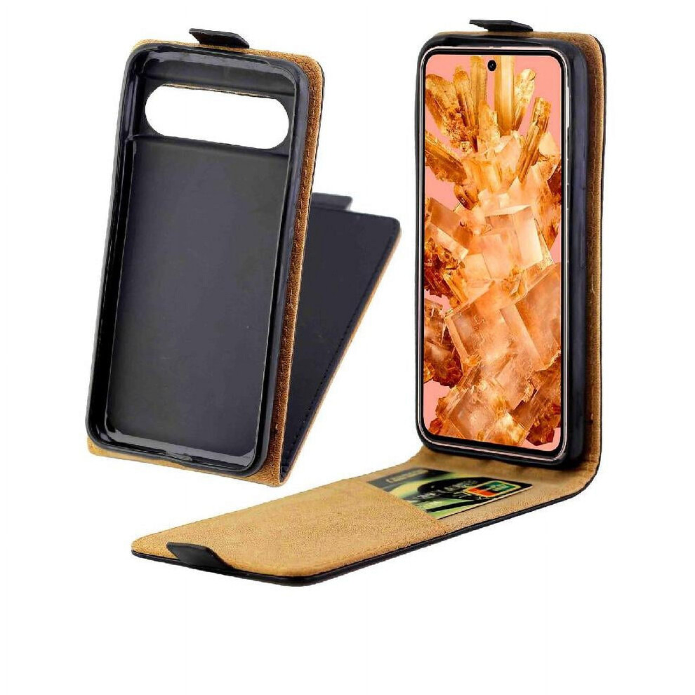 Google Pixel 8 Vertical Flip Case Tpu Leather With Card Slot 971050054735