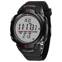Men's Waterproof Digital Watch with Backlight and